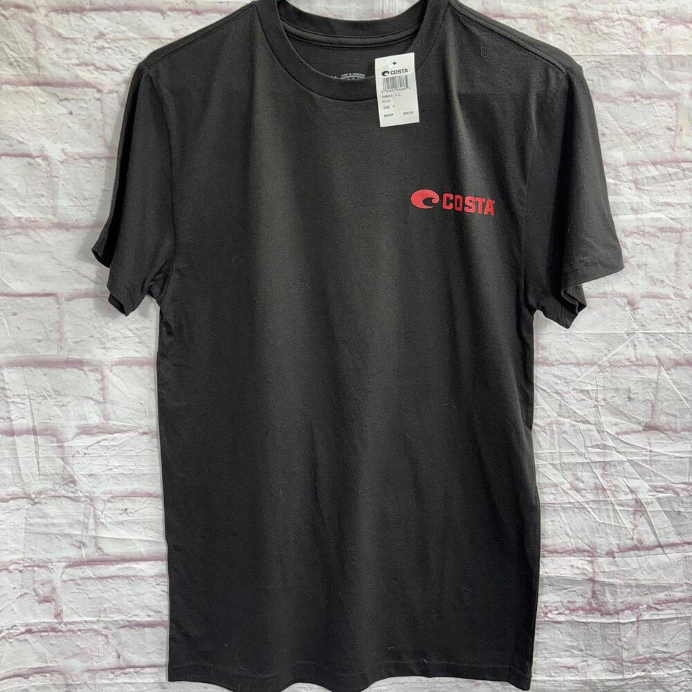 Costa Black Graphic T-Shirt Mens Small NWT